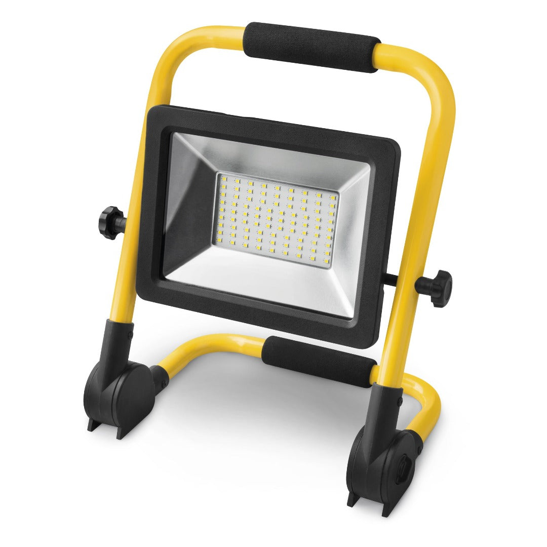 30W LED schijnwerper - 3000 Lumen - Opvouwbaar - Koud wit 30W LED schijnwerper - 3000 Lumen - Opvouwbaar - Koud wit